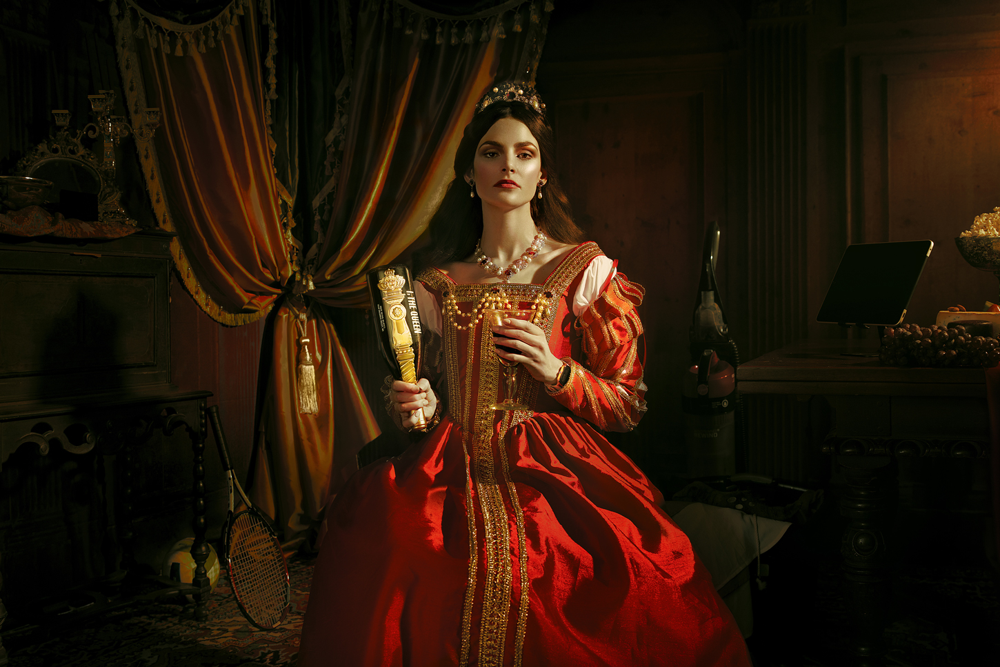 I, The Queen Wine Range Designed by Mubien Brands and Workshop Built