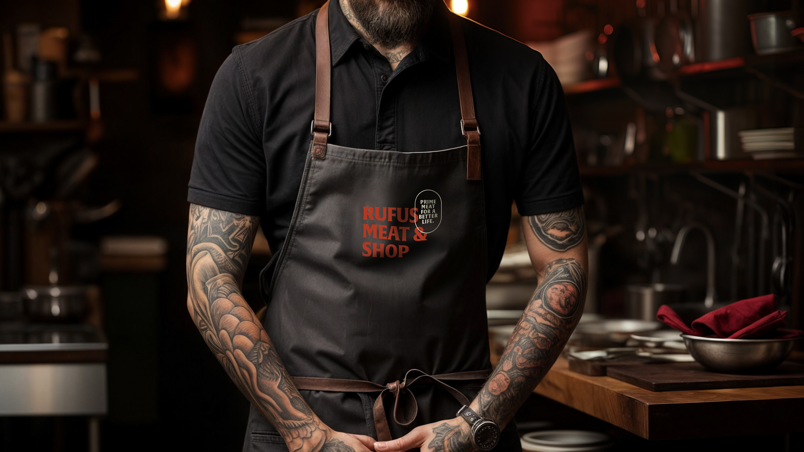 Brandl & Brands Co Creates a Distinctive Identity for Rufus to Elevate the Butcher Shop Experience