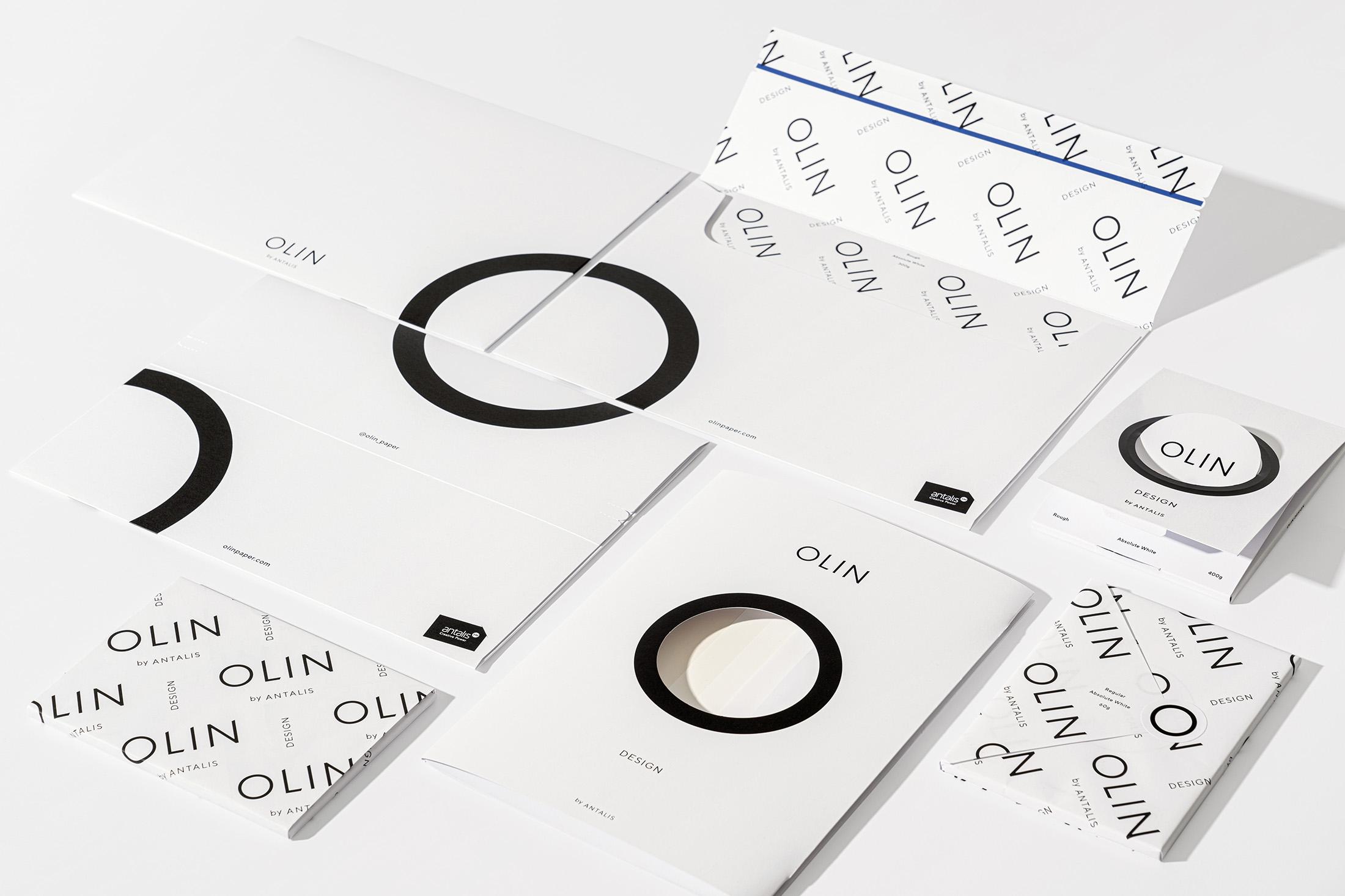 New Brand Identity for Paper Range Olin by Design & Practice
