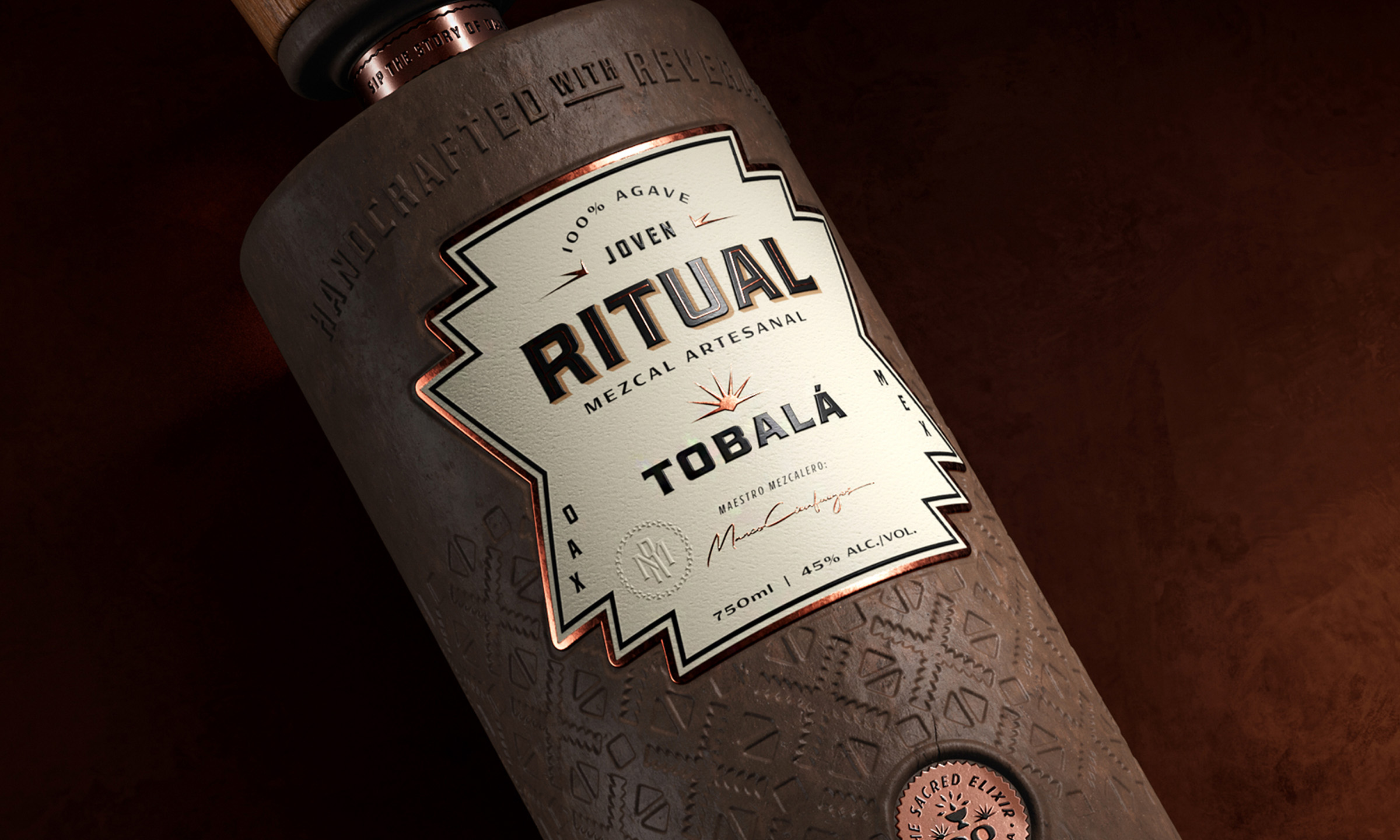 Imaginaria Creative Honors Tradition and Land Through Ritual Mezcal’s Elevated Visual Identity
