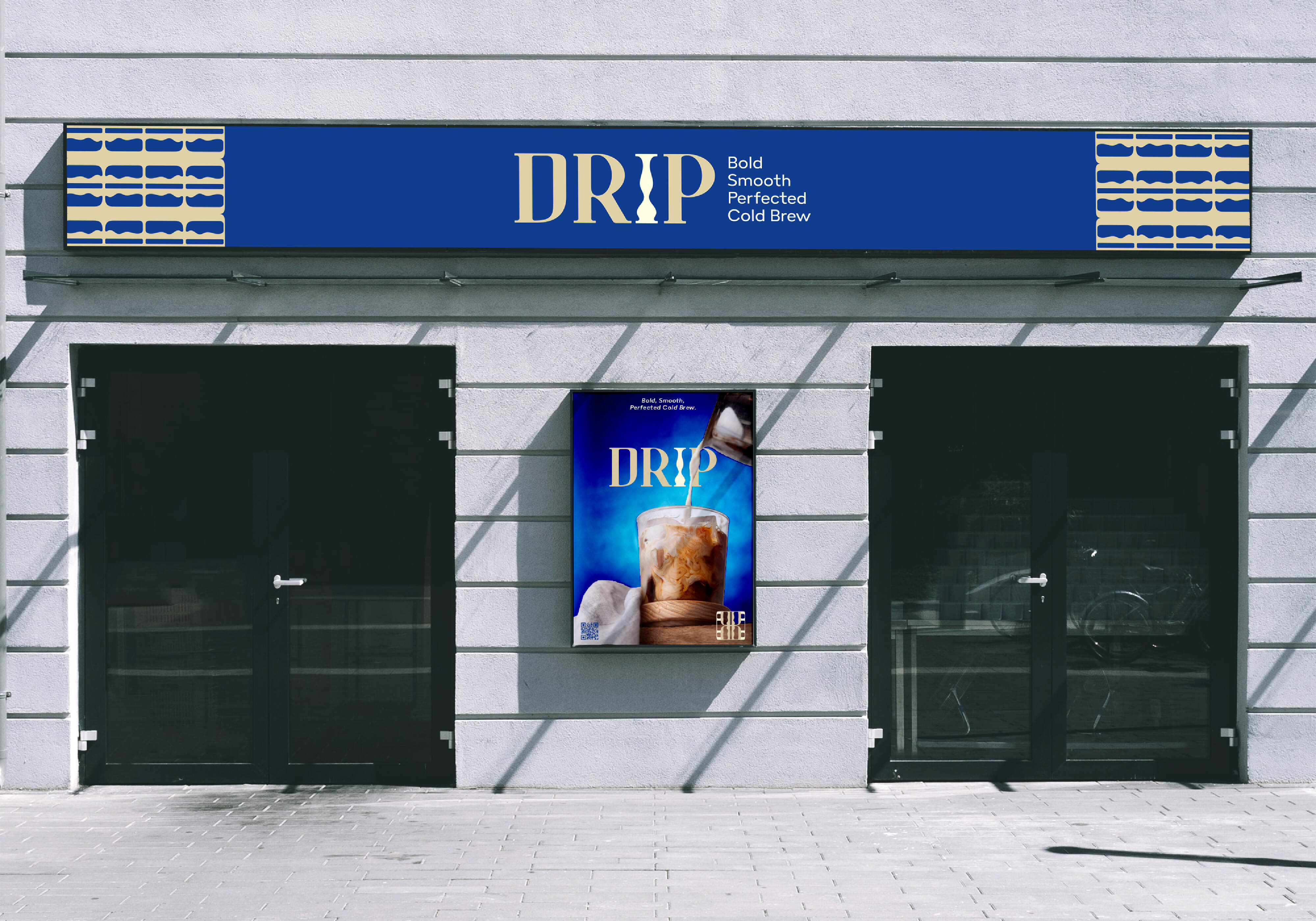 Bridging Premium Cold Coffee Culture and Minimalist Design for DRIP’s Identity