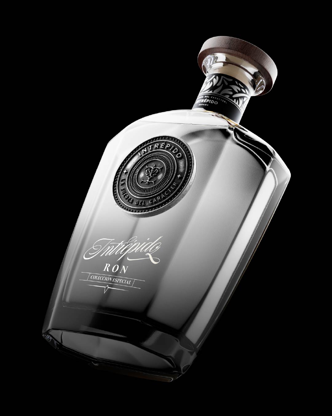 VantaBlack Studio Creates a Striking Identity for Intrépido to Redefine Ultra-Premium Spirits