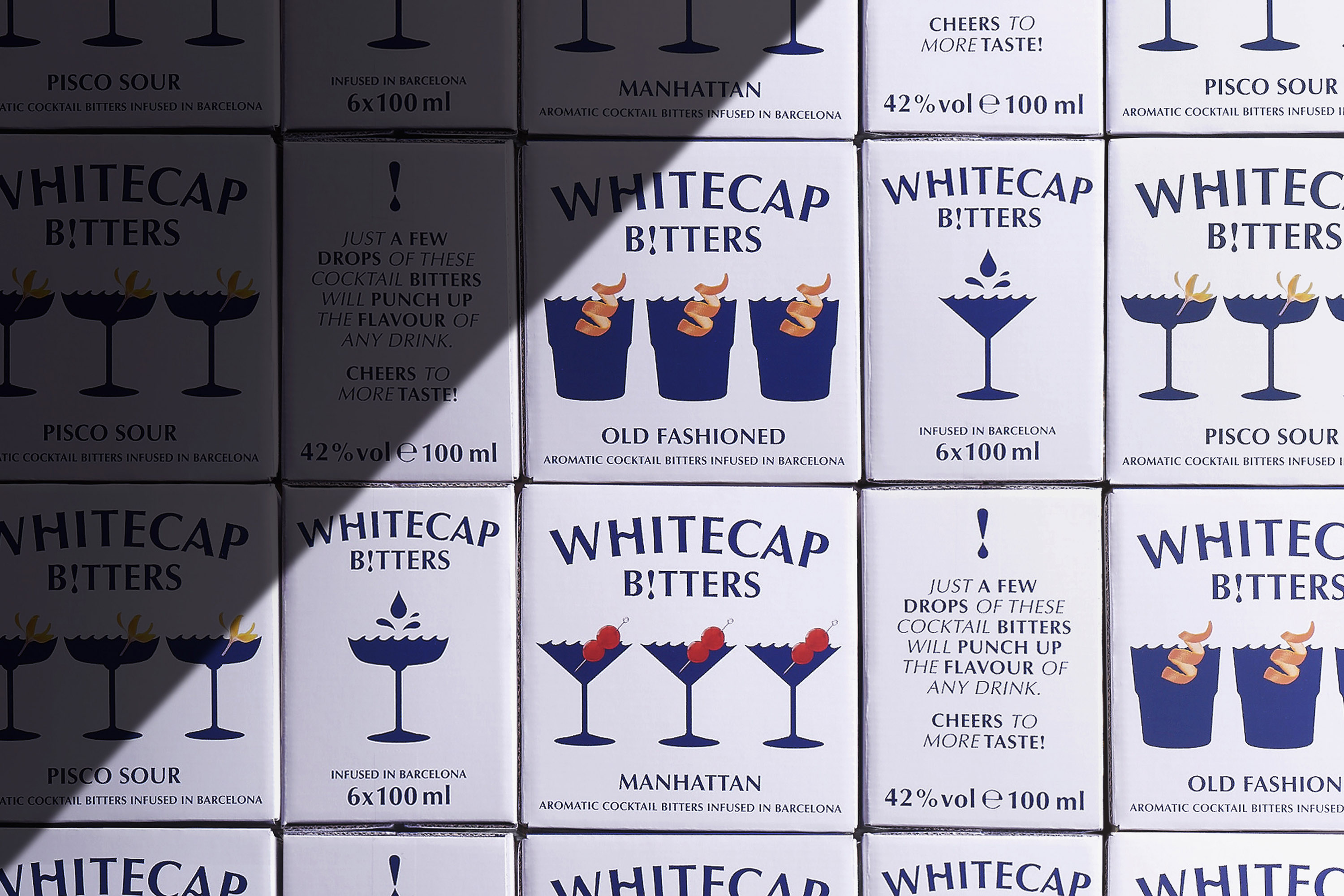 Simple Packaging Studio Elevates Corpen Gin’s Whitecap Bitters with Mediterranean-Inspired Identity