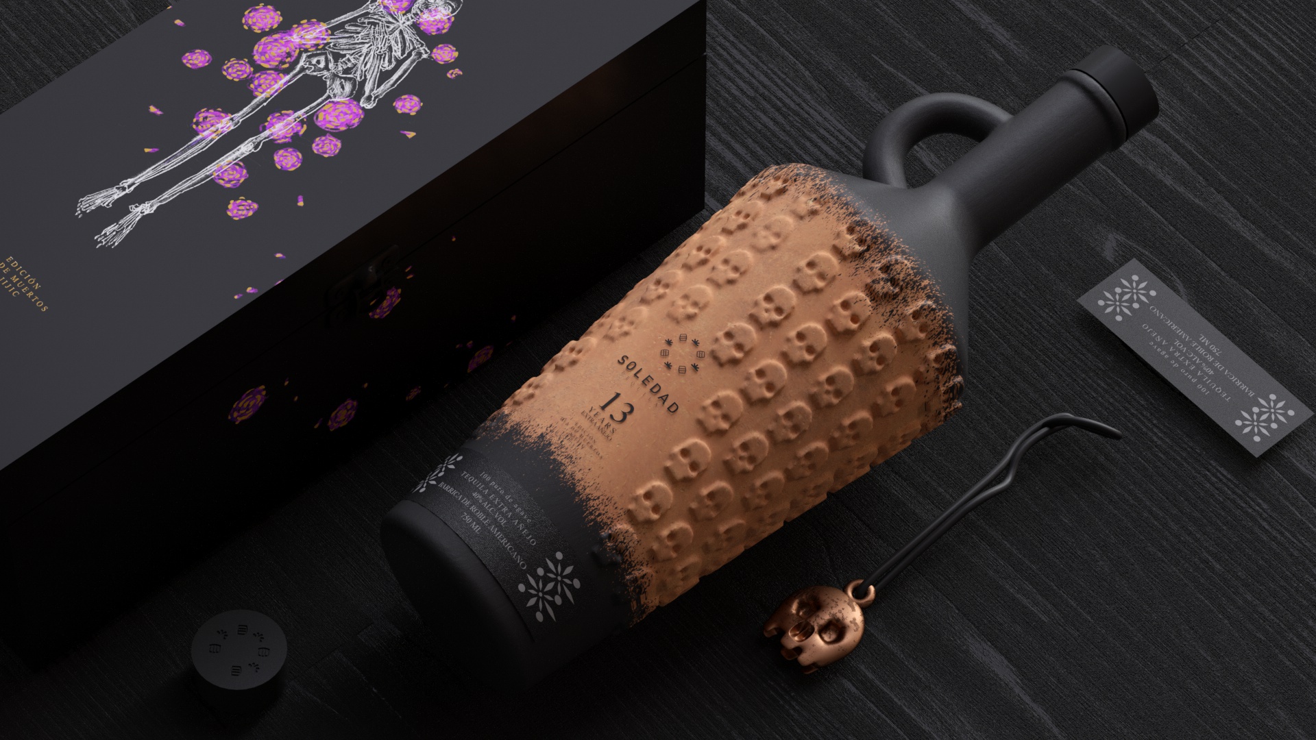 Hi! Estudio Design Special Edition for Día De Muertos Tequila Soledad