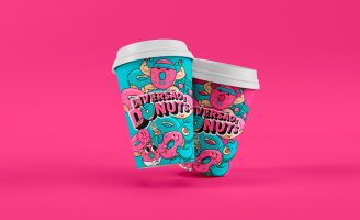 Diversão e Donuts Visual Identity