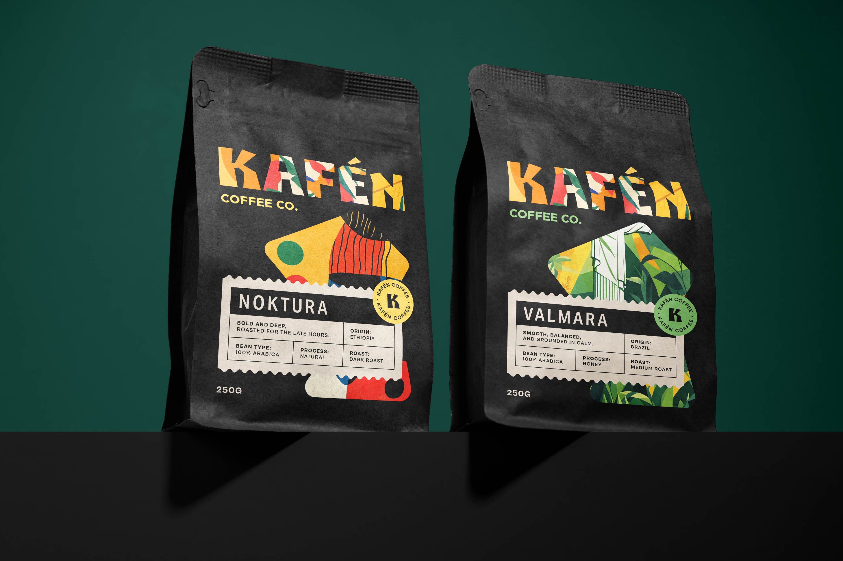 Evomark Creates a Grounded Yet Dynamic Visual System for Kafén Coffee