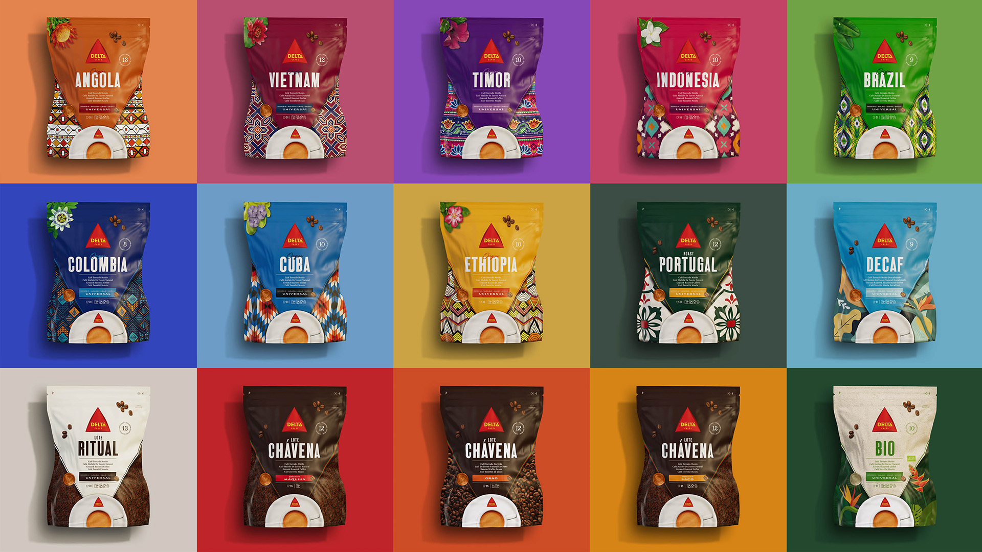 Delta Cafés Packaging Redesign, Reinvigorating a Coffee Icon