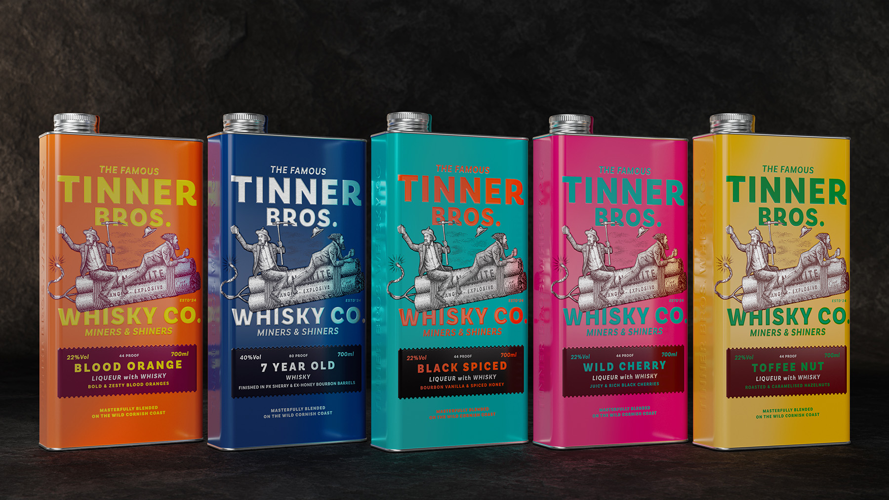 Buddy Creative Brings Cornwall’s Mining Legends to Life for Tinner Bros. Whisky Co.
