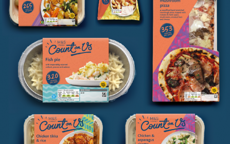 News: Elmwood’s Emotional Re-brand Reinvigorates M&s’ Count on Us Low Calorie Range